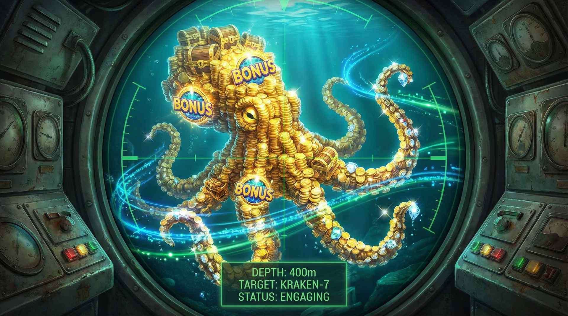 捕鱼游戏深海巨妖奖励机制解密 - pg游戏